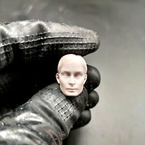 1/12 Scale The Matrix Carrie-Anne Moss Head Sculpt Unpainted Fit 6" ML Figure A