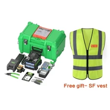 6 Motors Optic Fiber Fusion Splicer FX39 Core Alignment&Cleaver Kit ,Soudeuse