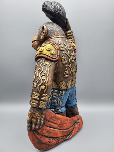 Very Rare - Progressive Art Products Chimpanzee Monkey Matador 1970 - Picture 8 of 19