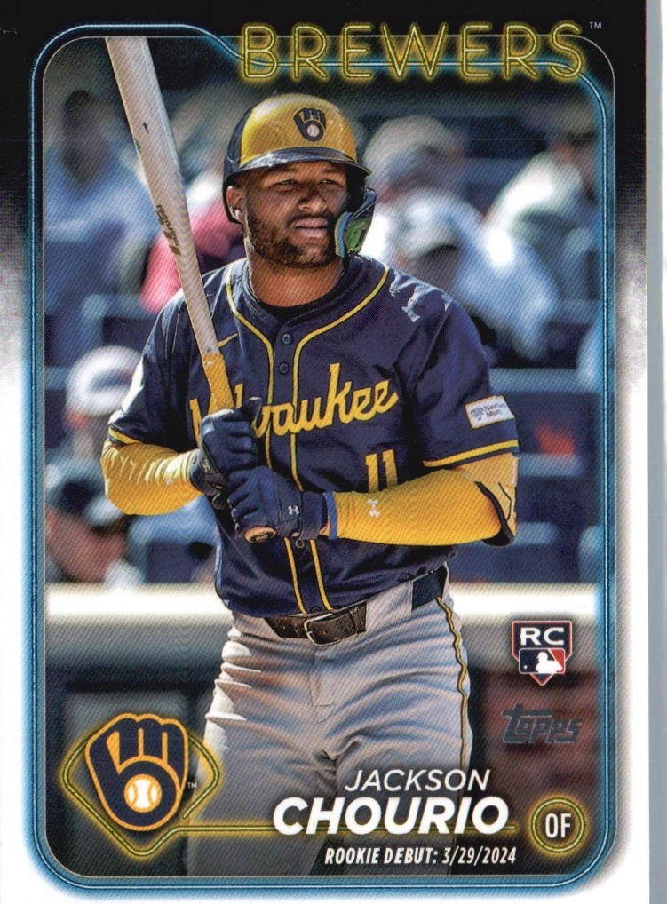 2024 Topps Update #US155 Jackson Chourio