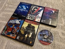 Lot Of 5 Sony PlayStation 2 PS2 Video Games Mixed  Lot SSX Tricky and More