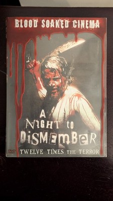 Blood Soaked Cinema: A Night to Dismember DVD Set (6-Disc) 12 Movies - Good