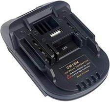 Battery Converter Li-ion Adapter Only Adapter for Makita, Milwaukee M18 18V