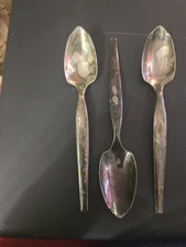 Vintage Grapefruit Spoon- WM. ROGERS MFG. CO "ORIGINAL ROGERS" Quantity 3