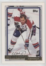 1992-93 Topps Gold Rod Langway #46 HOF 18n9