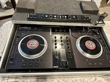 Numark NS7 DJ Turntable Controller With NSFX Itch & Case *Tested Works Mint*
