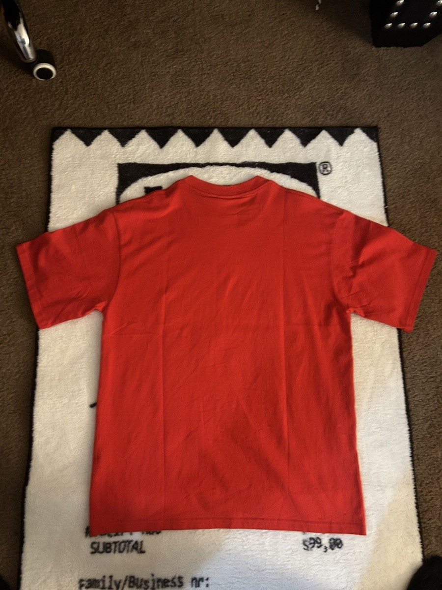 Supreme Playboi Carti Photo Tee Red Medium FW25 flawed | eBay