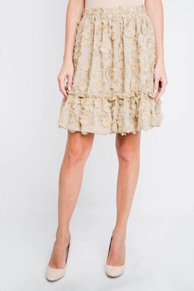 Women Moschino Boutique Skirt Beige 38 / M / 46