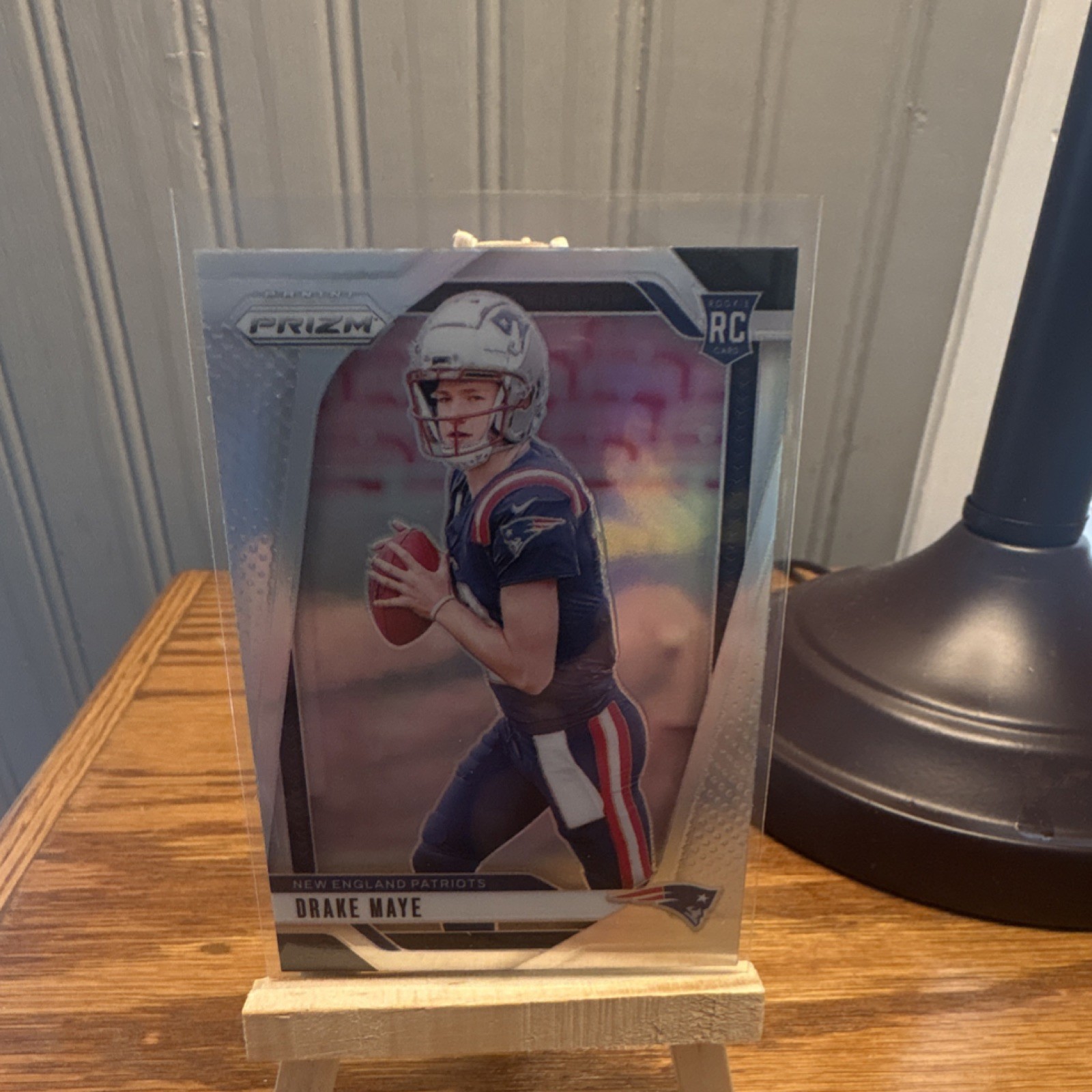 Panini 2024 Prizm Rookies Silver Prizm #329 Drake Maye New England Patriots NFL