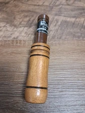 #1 Vtg. Faulks H100 Honker Call, Wood Goose Call