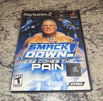 THQ WWE SmackDown! Here Comes the Pain PS2 Wrestling T-Teen NTSC-U/C Manual