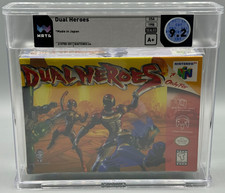 Dual Heroes Nintendo 64 N64 Sealed New WATA 9.2 A+ Graded Produce!