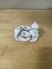 Vintage one piece miniature tea set