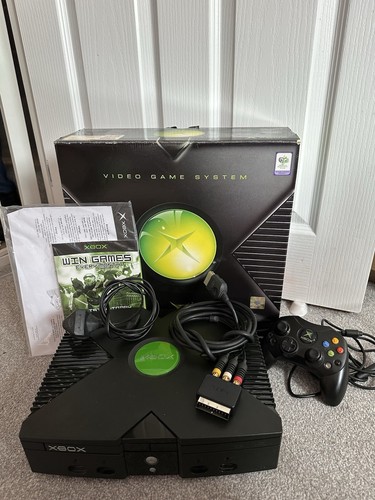 Originalverpackte Microsoft Original Xbox Konsole