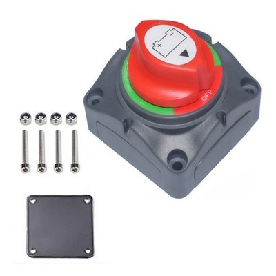 Travel Trailer Marine Disconnect Switch Battery 4 Position Bat 1-2-Both-Off