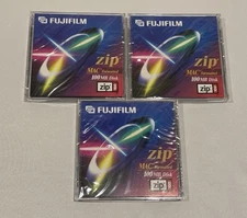 Fujifilm Zip Mac Apple Macintosh Formatted 100mb Drive Disc