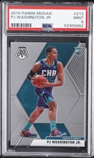 2019 PANINI MOSAIC #213 PJ WASHINGTON JR. PSA 9