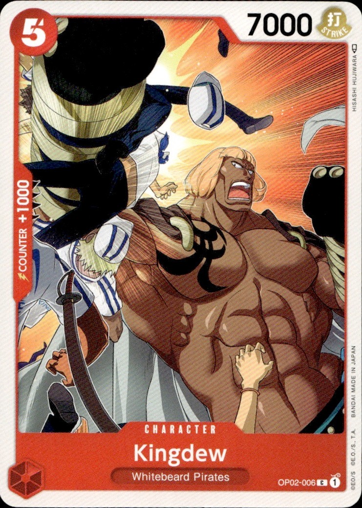 One Piece TCG Kingdew OP02-006 Paramount War Non-Foil NM