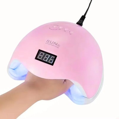 48W LED UV Lamp for Nails Drying All Gel Nail Art Tools Accessories  