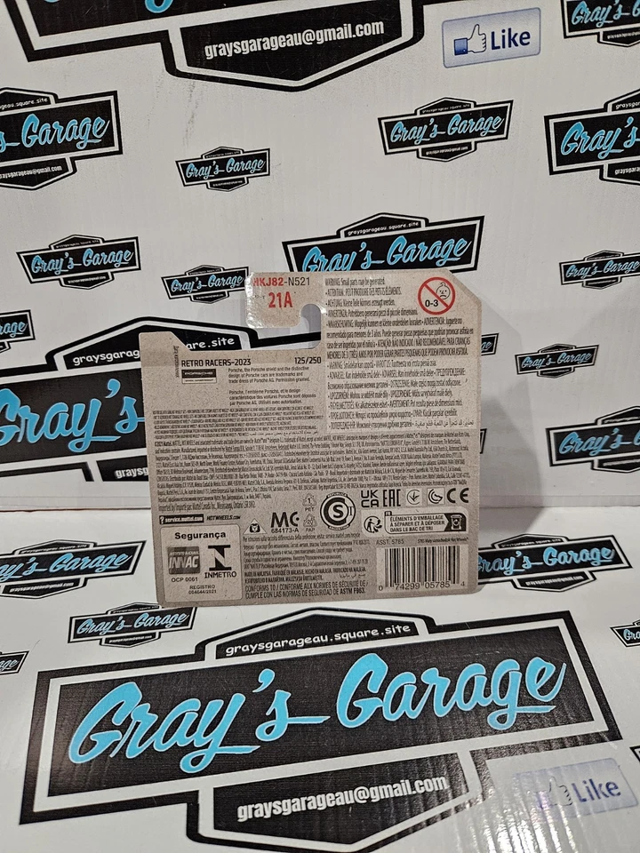 1/64 Hot Wheels Porsche 911 Carrera RS 2.7 Retro Racers Orange Hotwheels — 第 4/4 张图片