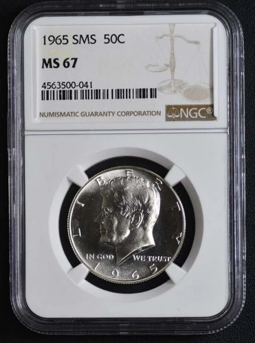 1965 Kennedy Half NGC SMS MS67 #b
