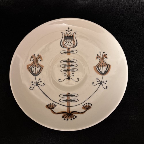 MCM Royal China USA Rare Set of four (4) Coffee Cups and Saucers Shalimar Orange - Picture 3 of 16