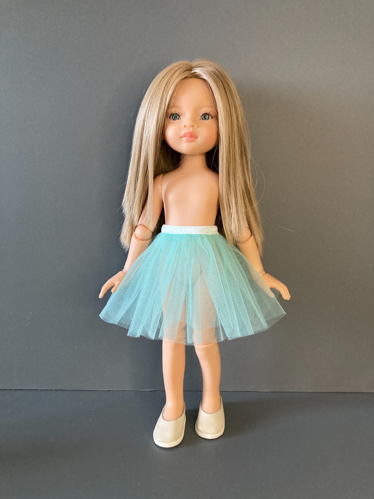 Doll clothes dress and tutu petticoat for 13-14 inches Paola Reina dolls