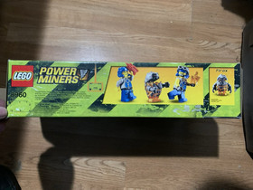 Lego POWER MINERS 8960 Thunder Driller With Box, Instructions Build & Figs !!!