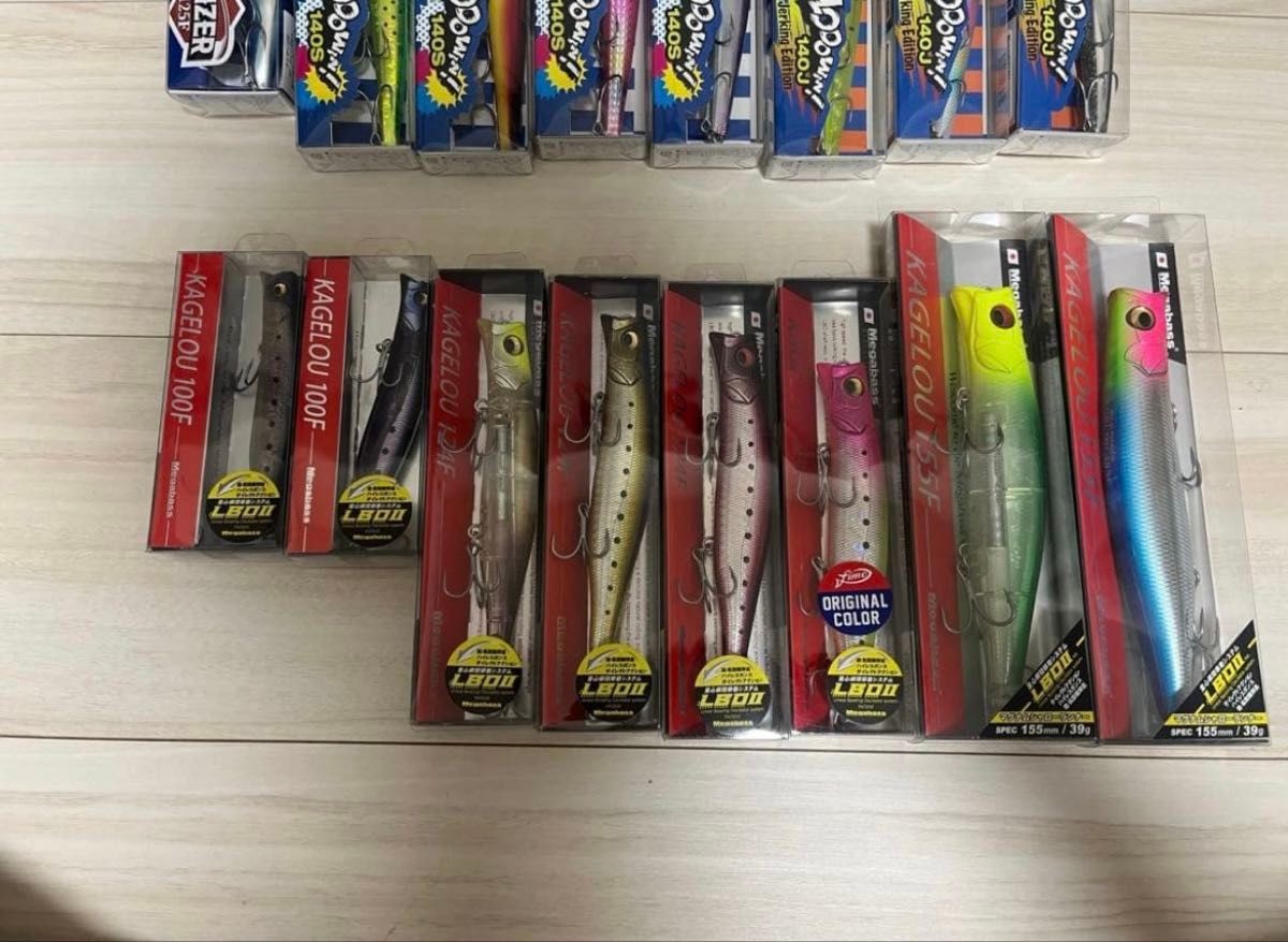 Special set of popular lures for sea bassBlue Blue Blowin' 140J, Gaboz 150, - Image 2