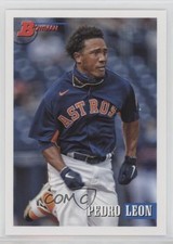 2021 Bowman Heritage Prospects Image Swap Variation Pedro Leon #152 0y9e