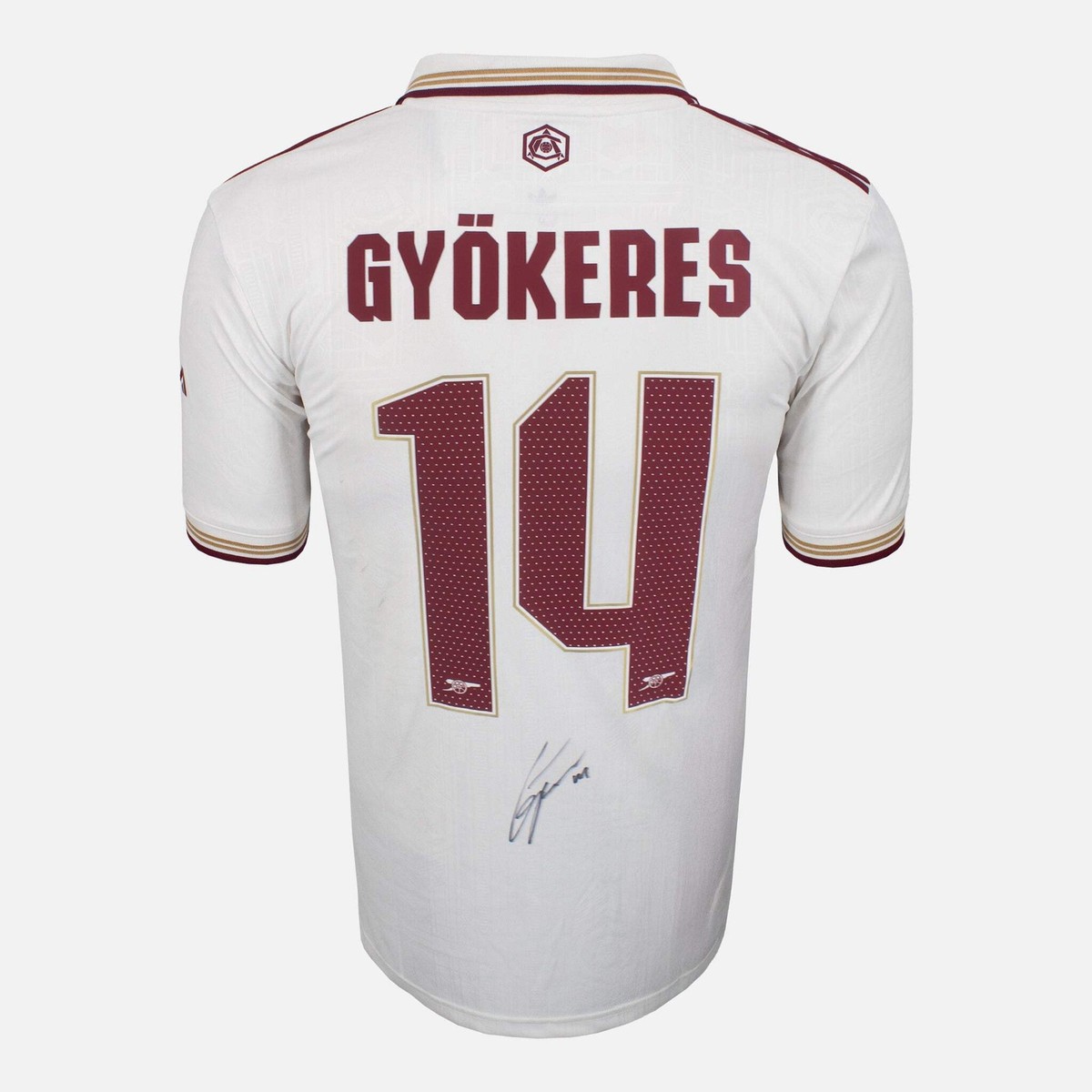 Viktor Gyokeres Signed Arsenal Shirt 2025-26 Third away [14] | eBay