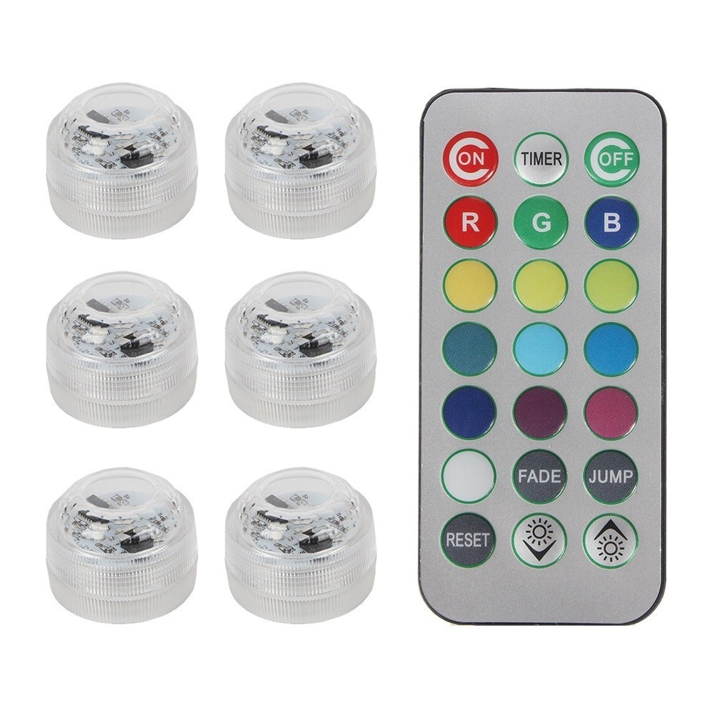 Ferngesteuerte wasserdichte RGB LED Lichter für 3D Drucker Modelle Nachtgebrauc