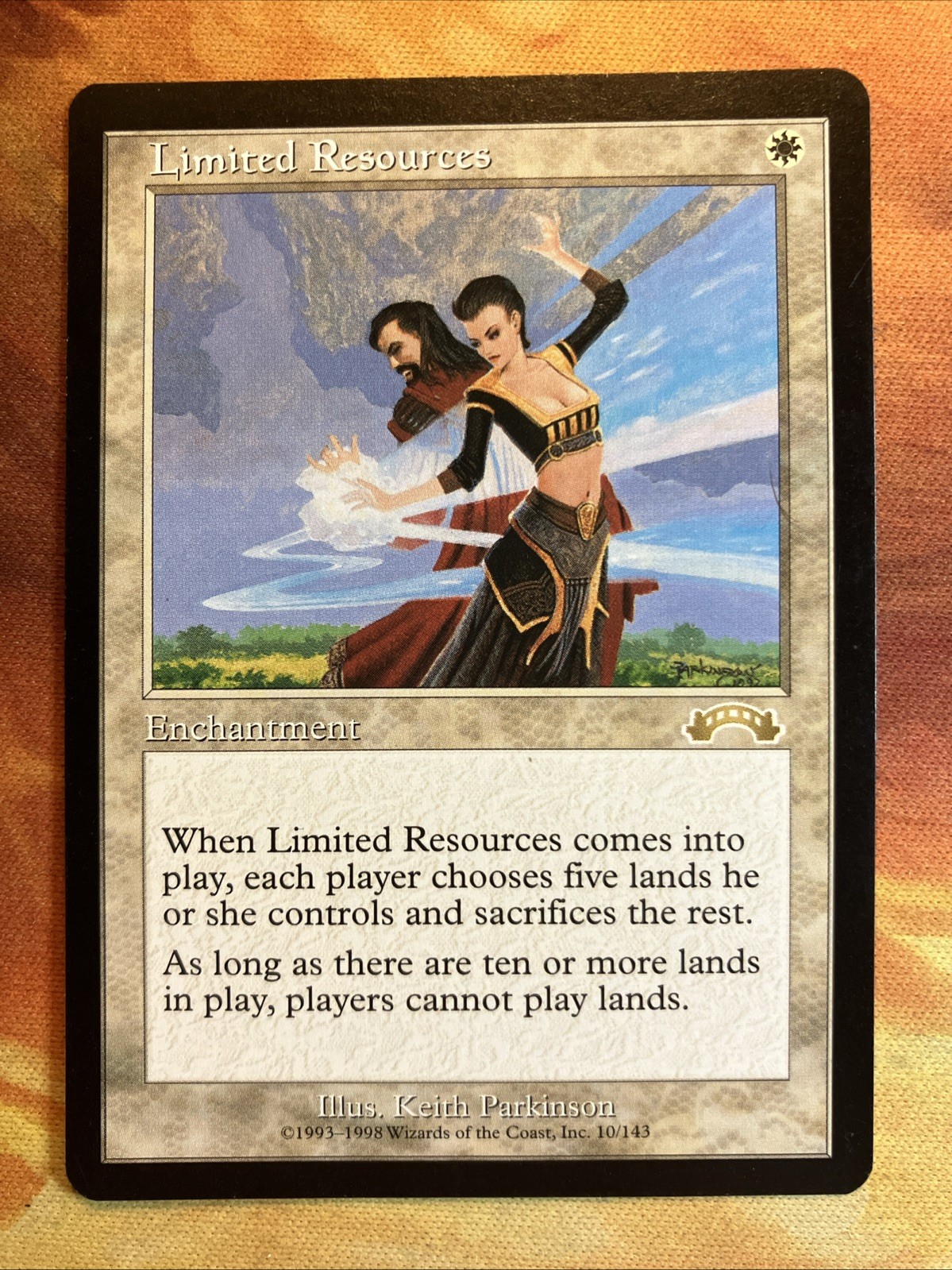 MTG Limited Resources Exodus Very Lightly Played Condition Rare White Vintage!!