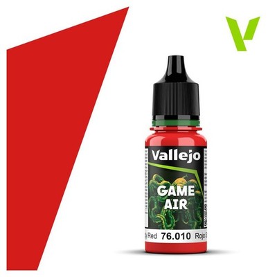 Vallejo Game Air Matt Acrylic Airbrush Paint Bloody Red 18Ml