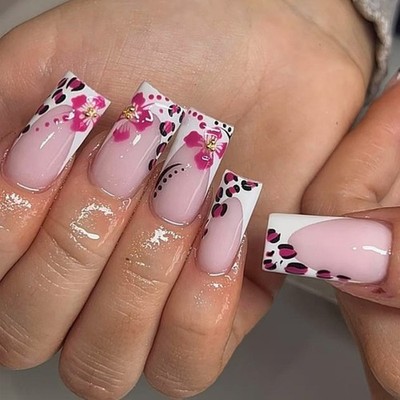 Press On Nail Artificial Nail False Nail Glues On Nail French Nail Tips Gifts