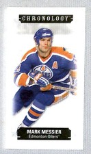 Mark Messier 2018-19 UD Chronology Time Capsule Canvas Mini /60 #M-7 Edmonton