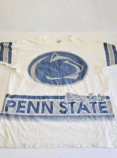 VNT 90s PENN STATE NITTANY LIONS ALL-OVER PRINT T-Shirt XL College Football