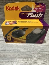 Vintage Kodak HD Power Flash Disposable 35mm Film Camera 27 Exposures 2006 Exp