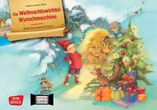 Kamishibai Bildkartenset Weihnachtswichtel-Wunschmaschine, Erz&auml;hltheater