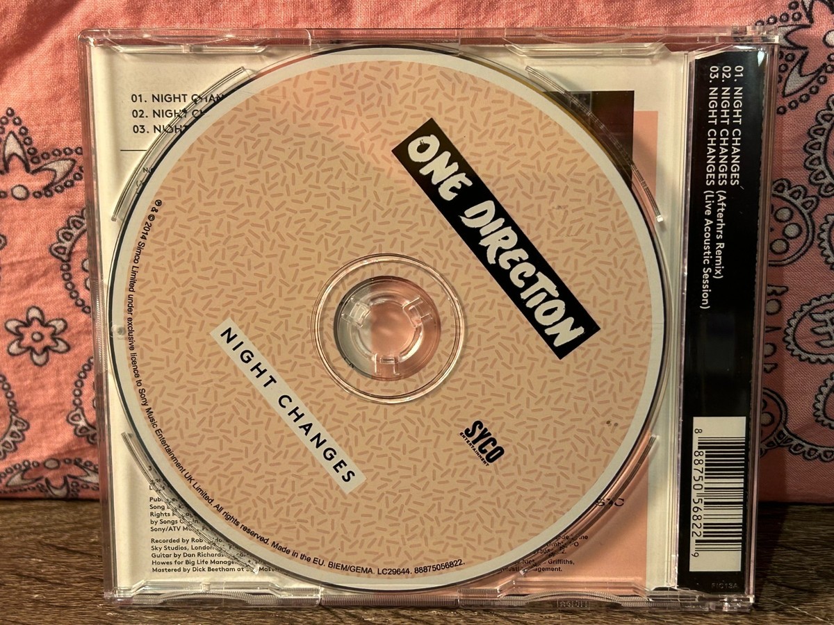 Night Changes by One Direction (CD Single, 2014) for sale online