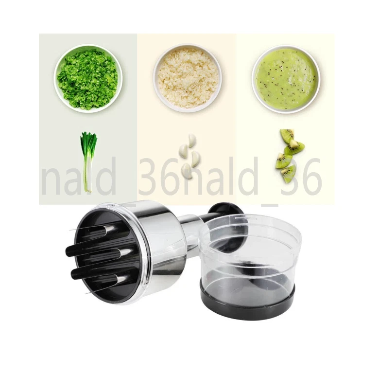 Profi Zwiebelschneider Manuell mit Schutzhandschuh Küchenhelfer Gemüsehacker Neu - Bild 4 von 4