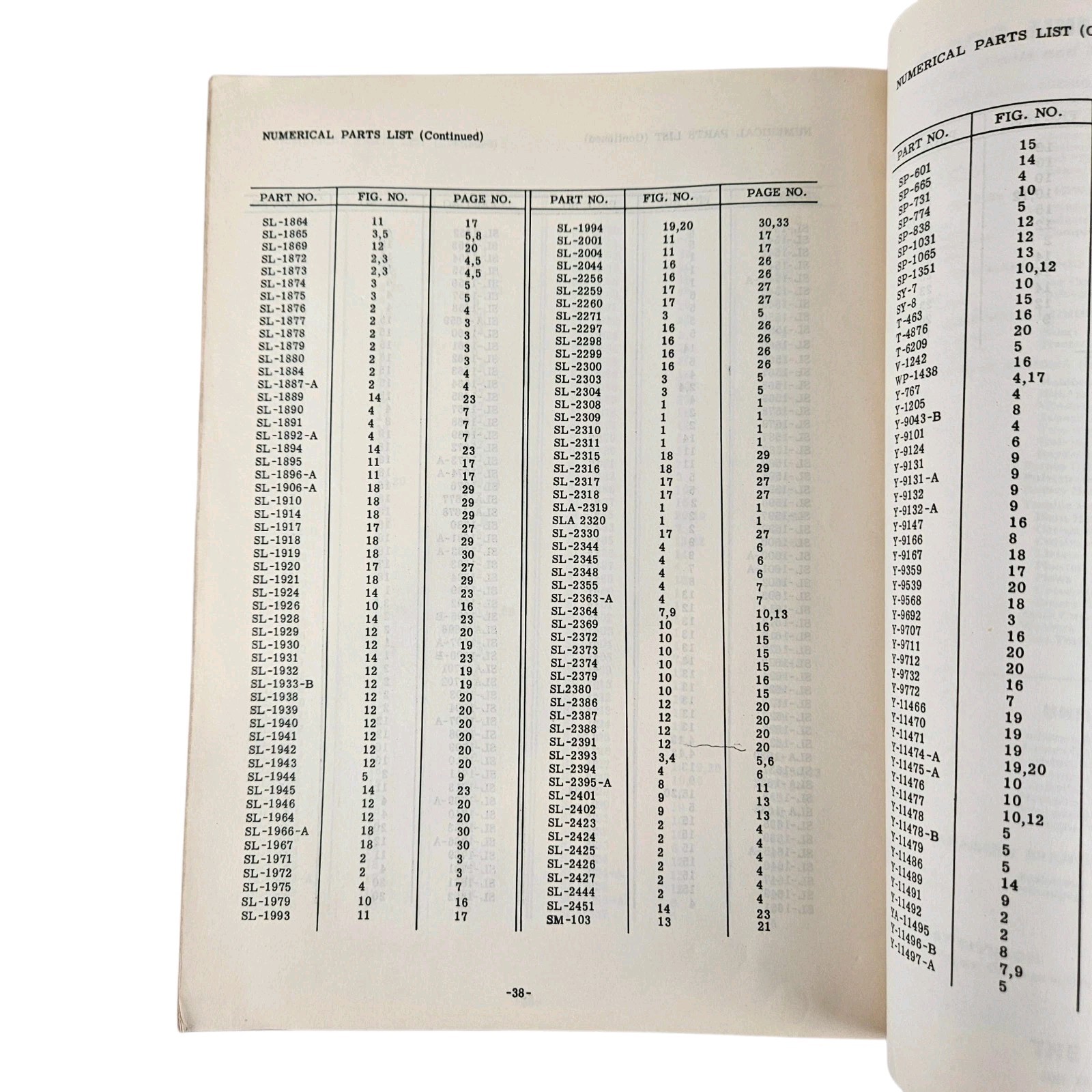 Oliver Parts Book for No. 7 Oliver Superior Spreader Form S3-9-W1-1 Orig Print