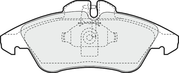 Vented Brake Discs and Pads Front Proformer PBD8309+PBP7139 fits MERC SPRINTER