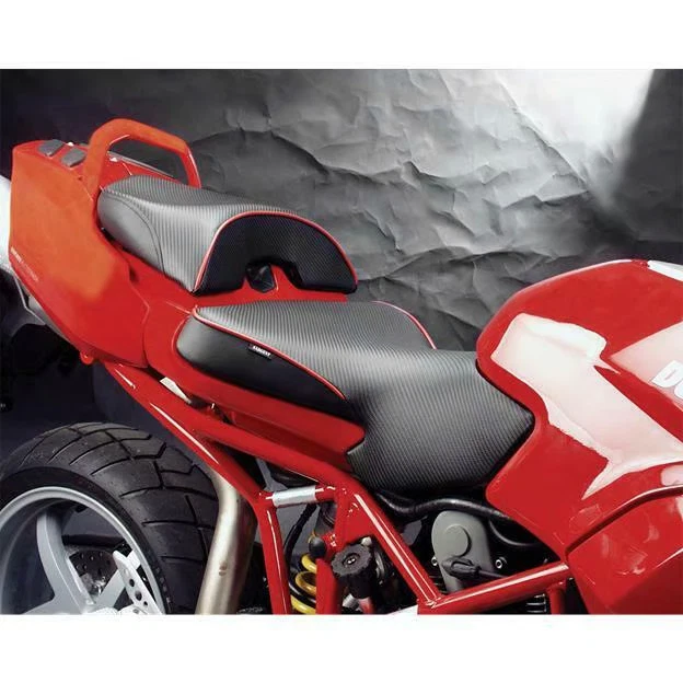 Asiento Sargent World Sport Perf negro con acento negro para Ducati Multistrada 1000 03-09 Foto 2 de 4