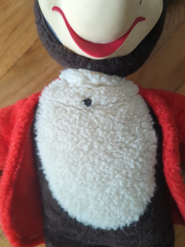 Vintage 1950s1970s Polish Mickey Mouse Doll– Rare European Version No Bow Or Tag - Image 4 of 4