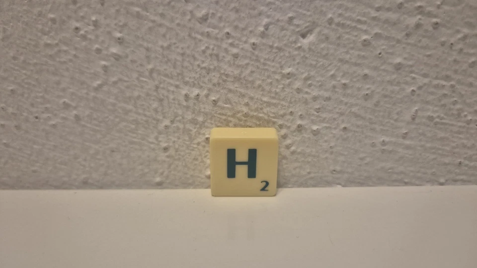 Scrabble Original 51272 Mattel Ersatzteile: Buchstabenstein H - Bild 1 von 1