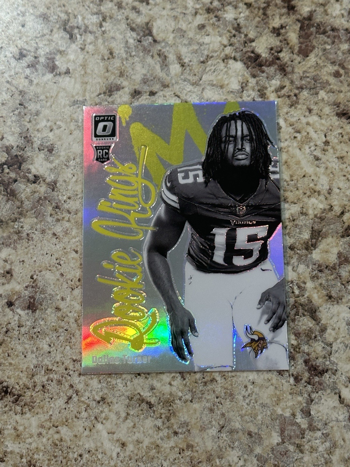 2024 Donruss Optic Rookie Kings #12 Dallas Turner RC SSP Rookie