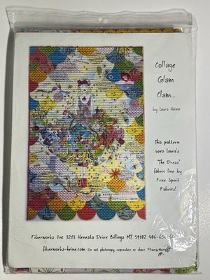 College Glam Clam by Laura Heine Quilt Kit with pattern and fabric