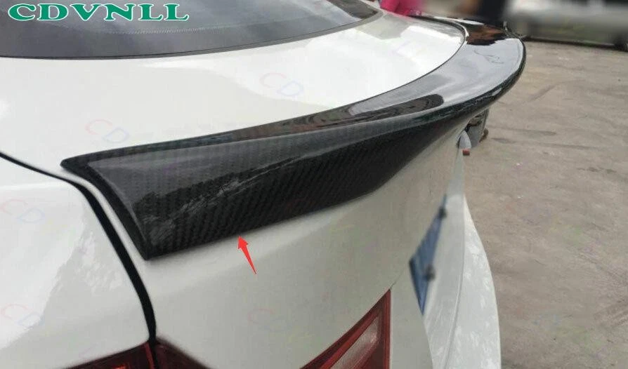 Alerón trasero de fibra de carbono seco para BMW X6 2008-2013 1* Foto 4 de 4