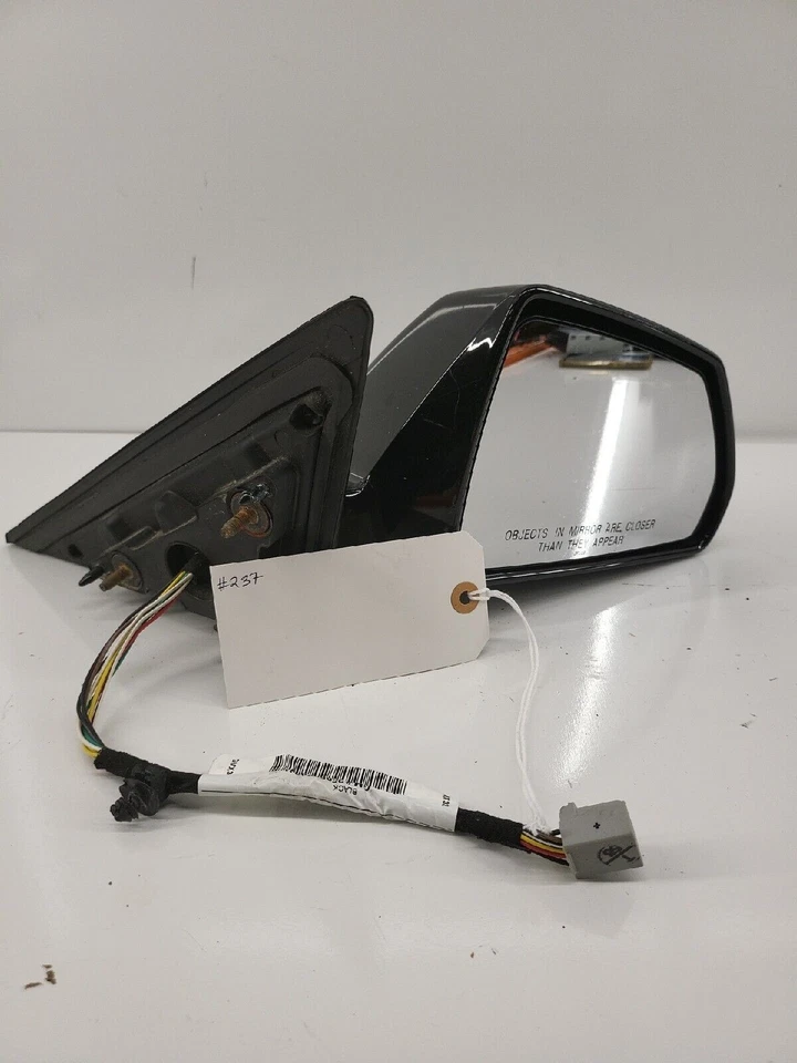 08-2014 Cadillac CTS lado pasajero derecho espejo retrovisor conjunto negro Foto 2 de 4